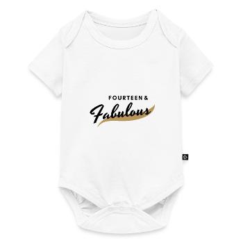 I'm fourteen and fabulous! - Baby Premium short-sleeve bodysuit - white - Front