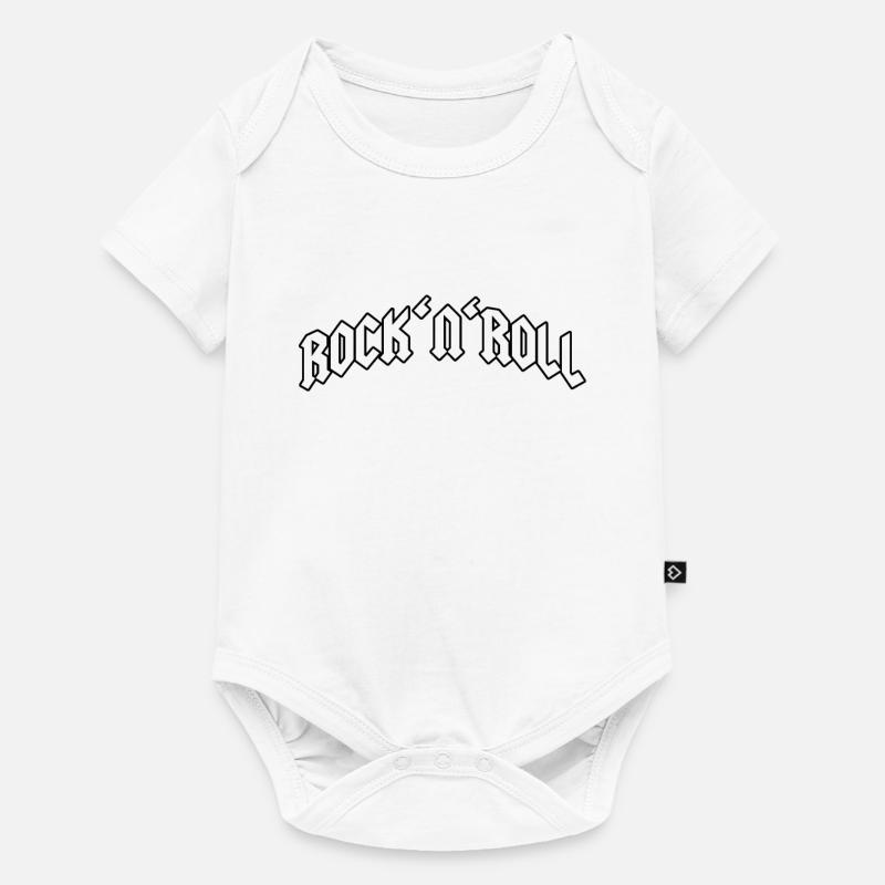 Rock and Roll - Body à manches courtes Premium Bébé - blanc