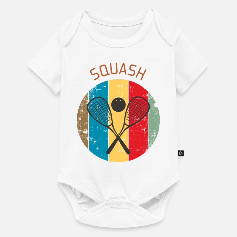 squash - Baby Premium short-sleeve bodysuit - white