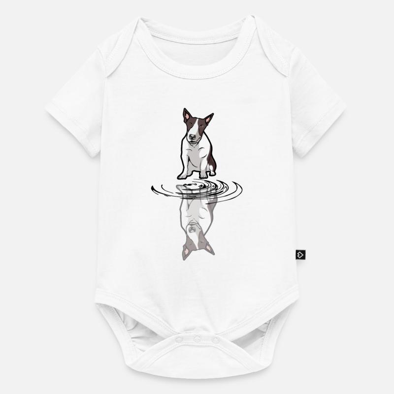 Bull terrier - Body à manches courtes Premium Bébé - blanc