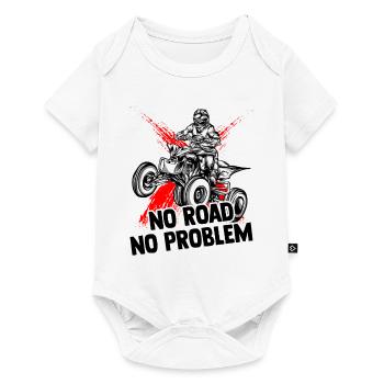 Quad bike - Baby Premium short-sleeve bodysuit - white - Front