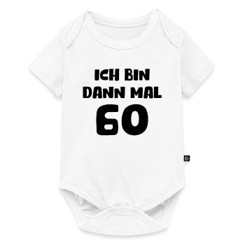60. Geburtstag Geschenk Geburtstagskind 60 Jahre - Baby Premium Kurzarmbody - Weiß - Vorne