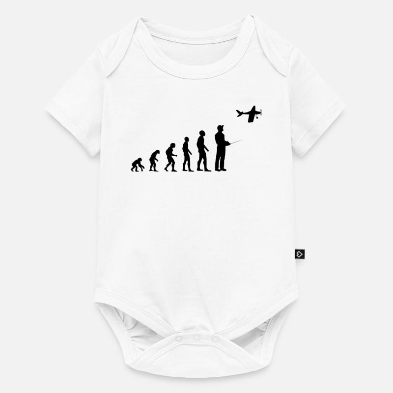 Model Airplane Model Maker RC Airplane Funny Gift - Baby Premium short-sleeve bodysuit - white