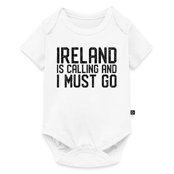 Ireland is calling i must go - Baby Premium short-sleeve bodysuit - white - Front