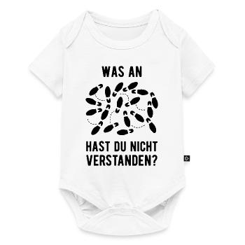 Was Am Tanzen Hast Du Nicht Verstanden Tänzer Tanz - Baby Premium Kurzarmbody - Weiß - Vorne