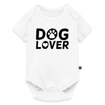 Dog Lover - Baby Premium short-sleeve bodysuit - white - Front