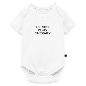 Pilates - Le Pilates est ma thérapie - Body à manches courtes Premium Bébé - blanc - Devant