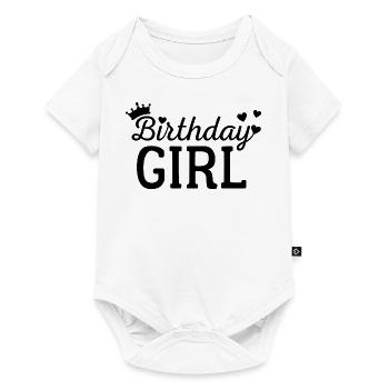 Birthday girl - Baby Premium short-sleeve bodysuit - white - Front