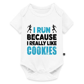 Coureur de course Coureur Renner Racer Jogging - Body à manches courtes Premium Bébé - blanc - Devant