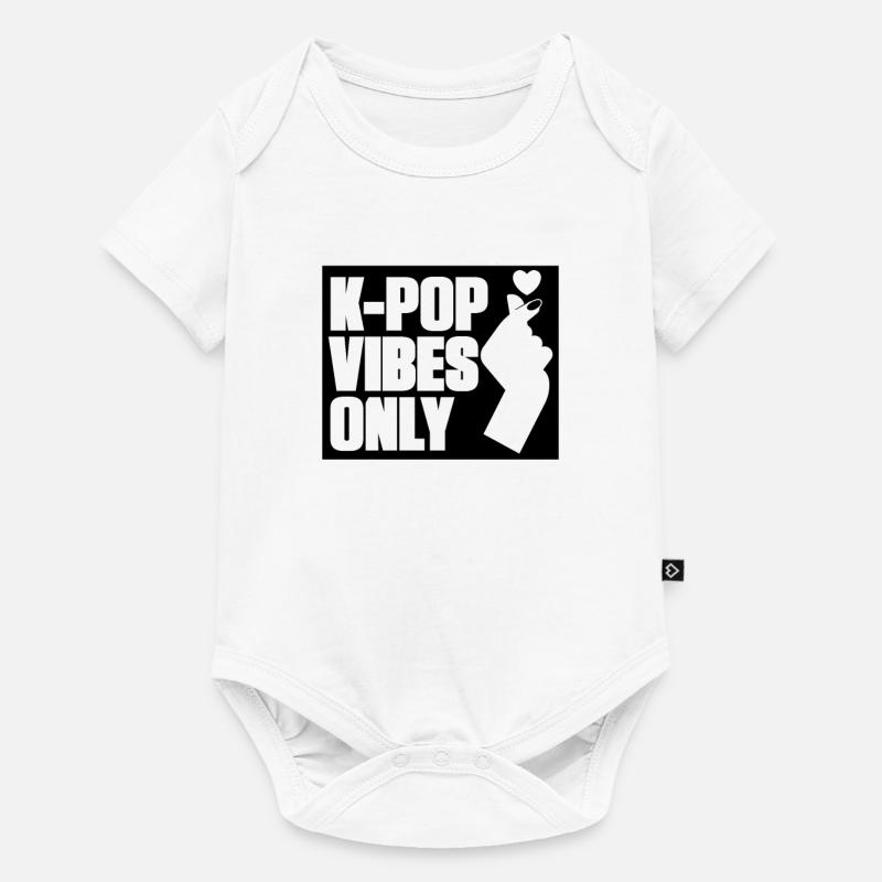 K-Pop - Body à manches courtes Premium Bébé - blanc