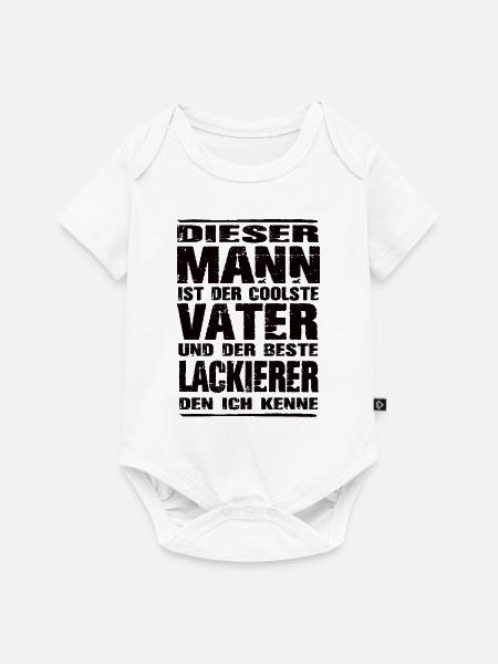 Lackierer - Baby Premium Kurzarmbody - Weiß