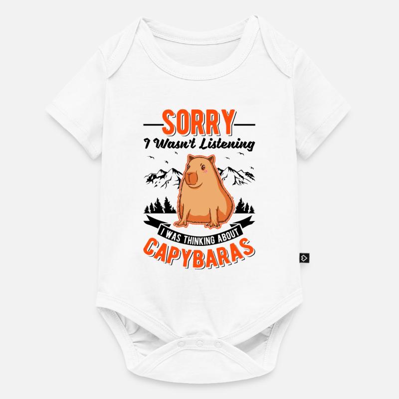 Capybara Gift Capybara Capibara - Baby Premium short-sleeve bodysuit - white