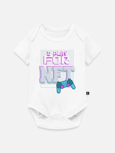 Für NFT spielen - Baby Premium Kurzarmbody - Weiß