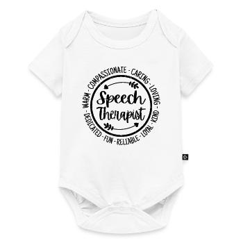 Speech Therapist - Baby Premium short-sleeve bodysuit - white - Front