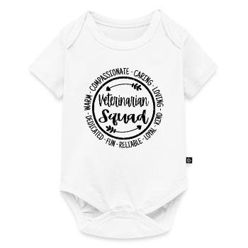 Escouade vétérinaire - Body à manches courtes Premium Bébé - blanc - Devant