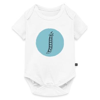 Pois - Body à manches courtes Premium Bébé - blanc - Devant