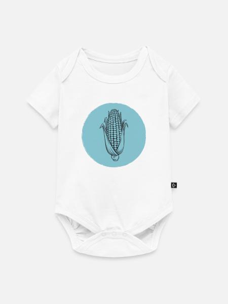 Mais - Baby Premium Kurzarmbody - Weiß