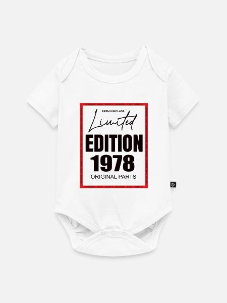 Limited Edition 1978 - Baby Premium Kurzarmbody - Weiß