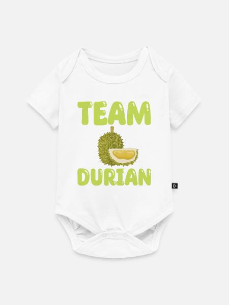 Team Durian - Baby Premium Kurzarmbody - Weiß