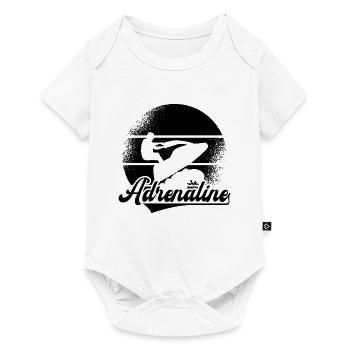 Jetski Wassersport Sommer Urlaub Meer Geschenkidee - Baby Premium Kurzarmbody - Weiß - Vorne