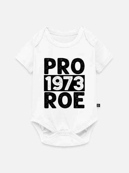 Pro 1973 Roe - Baby Premium Kurzarmbody - Weiß