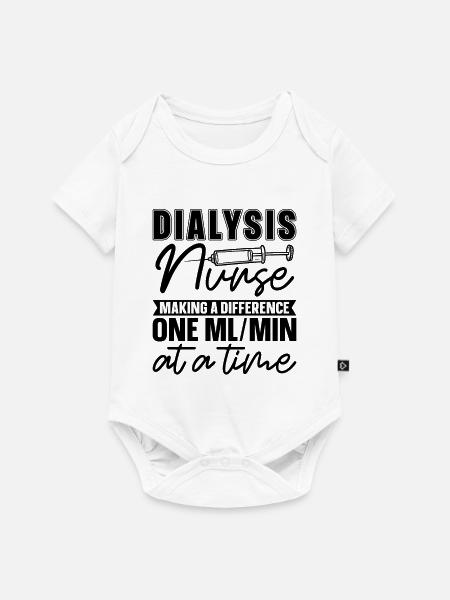 Dialyse Dialysetechniker Nephrologie Geschenkidee - Baby Premium Kurzarmbody - Weiß