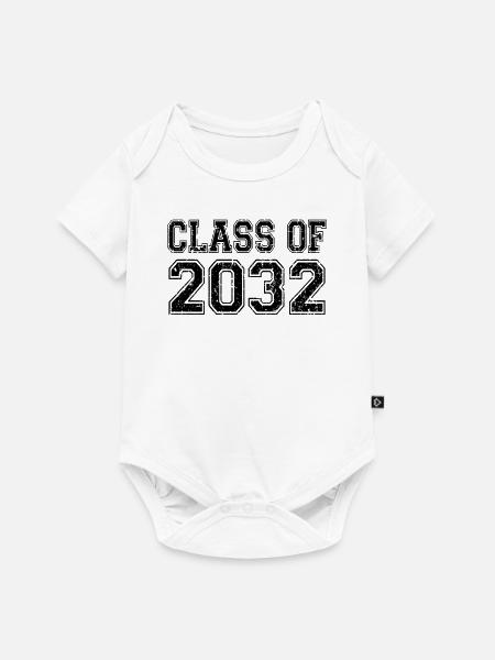 Klasse von 2032 - Baby Premium Kurzarmbody - Weiß