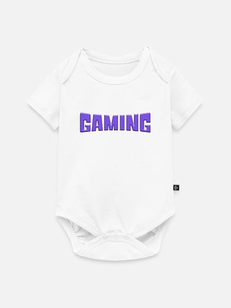 gaming - Baby Premium Kurzarmbody - Weiß
