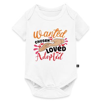 Funny Adoption Adoption Day Gifts - Baby Premium short-sleeve bodysuit - white - Front