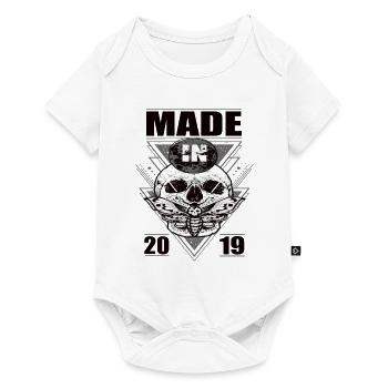 Made in 2019 Vintage Retro Limited Edition - Baby Premium short-sleeve bodysuit - white - Front