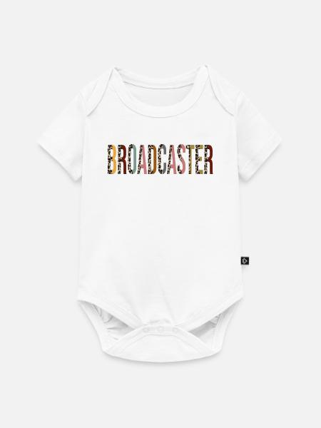 Sender - Baby Premium Kurzarmbody - Weiß