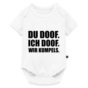freunde fuer ewig - Baby Premium Kurzarmbody - Weiß - Vorne