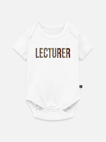 Dozent - Baby Premium Kurzarmbody - Weiß