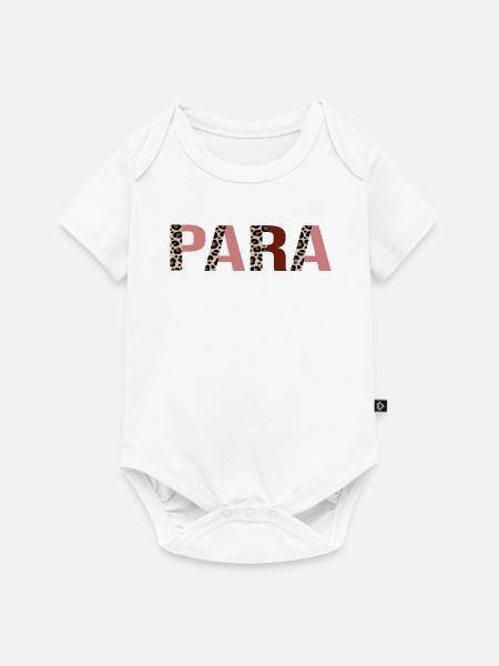 Para - Baby Premium Kurzarmbody - Weiß