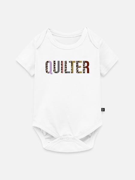 Quilter - Baby Premium Kurzarmbody - Weiß