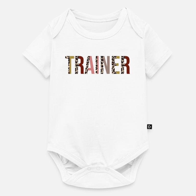 Trainer - Baby Premium Kurzarmbody - Weiß
