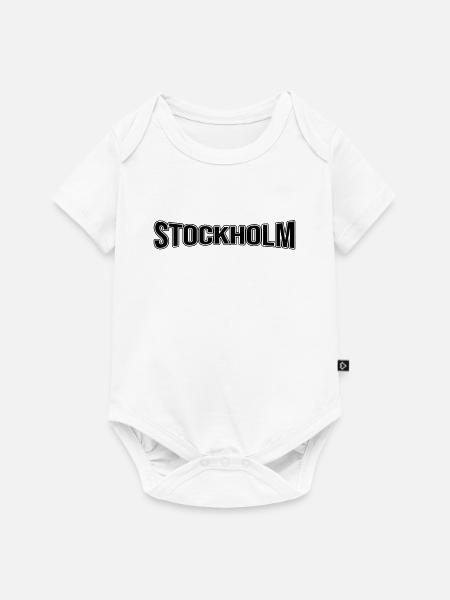 Stockholm - Baby Premium Kurzarmbody - Weiß