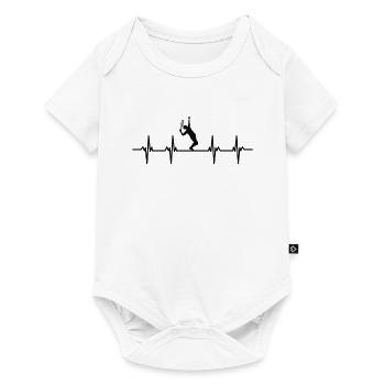 tennis player tennis player tennis club tennis - Baby Premium short-sleeve bodysuit - white - Front