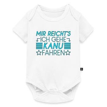 Kanusport Spruch - Baby Premium Kurzarmbody - Weiß - Vorne