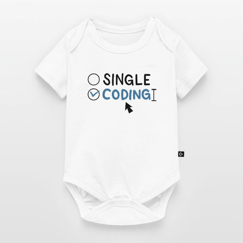 Programming Single Coding Software Engineer Baby Premium short-sleeve bodysuit
