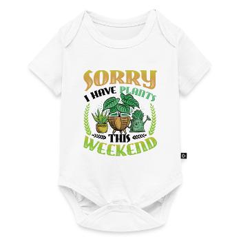 Sorry that this weekend - Baby Premium short-sleeve bodysuit - white - Front
