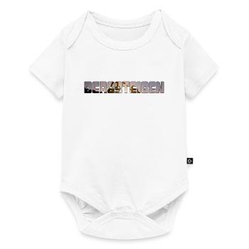 bergsteigen - Baby Premium Kurzarmbody - Weiß - Vorne