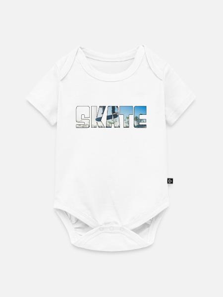 Skateboarding - Baby Premium Kurzarmbody - Weiß