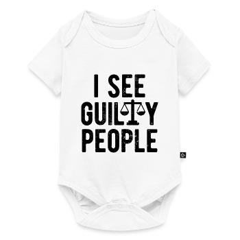 Richter Jurist Anwalt - Baby Premium Kurzarmbody - Weiß - Vorne