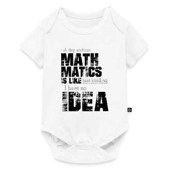 Mathematics - Baby Premium short-sleeve bodysuit - white - Front