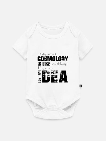 Kosmologie - Baby Premium Kurzarmbody - Weiß