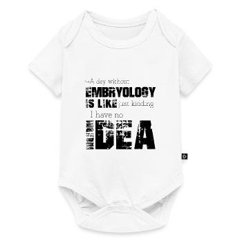 Embryologie - Baby Premium Kurzarmbody - Weiß - Vorne