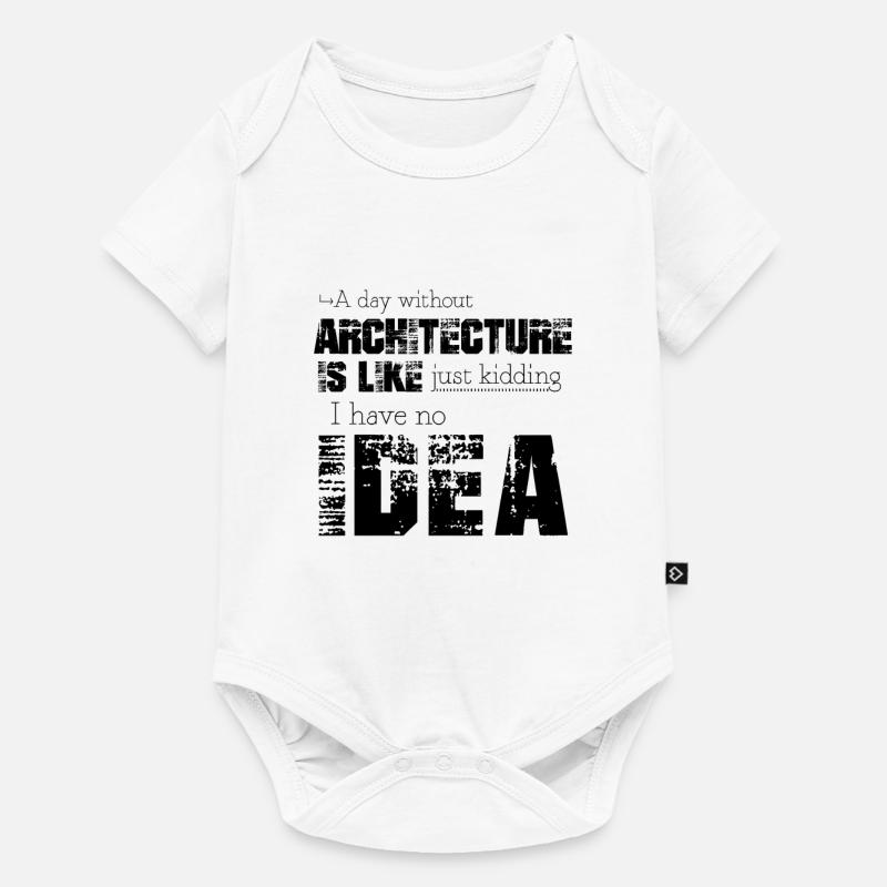 Architecture - Body à manches courtes Premium Bébé - blanc