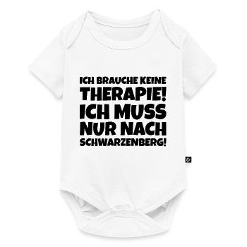 Schwarzenberg Therapie - Baby Premium Kurzarmbody - Weiß - Vorne