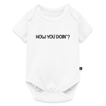 Cinéma / Citation / Série télé / Geek - Body à manches courtes Premium Bébé - blanc - Devant